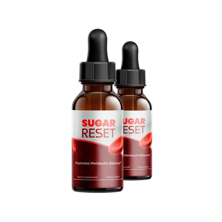 2 bottles of Sugarreset liquid drops