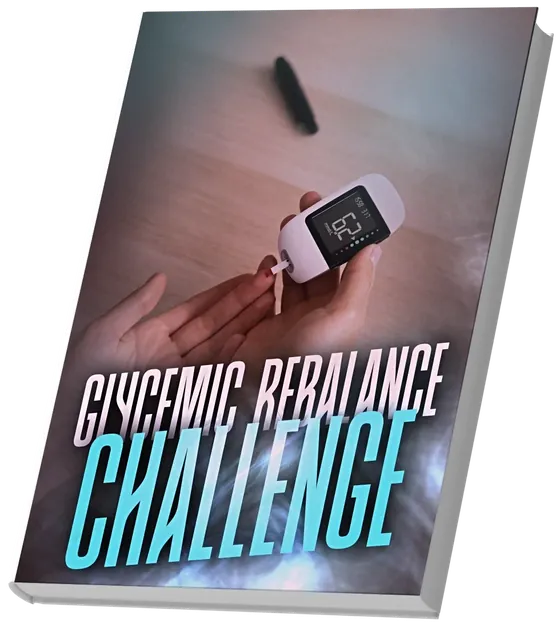 Cover of the Glycemic Rebalance Challenge e-book